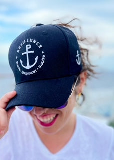 Ponytail Baseball Cap - Circle Design